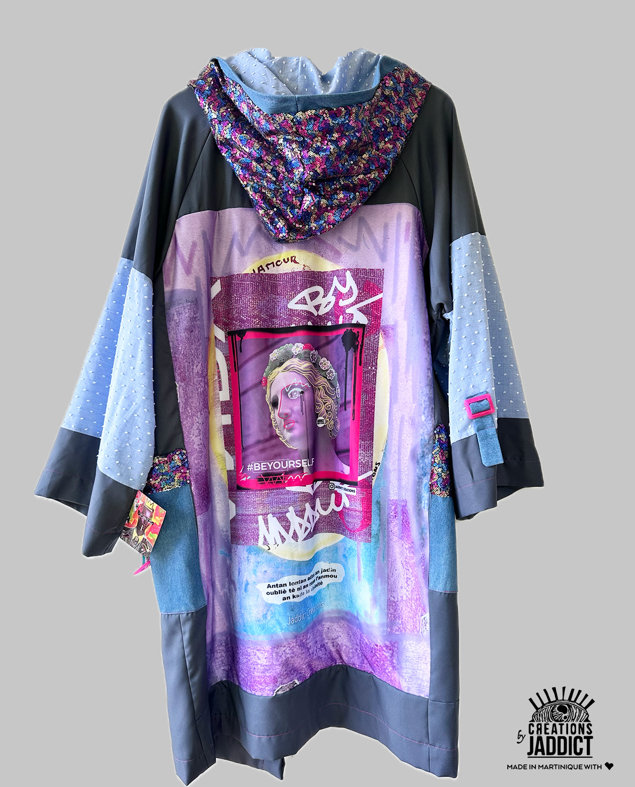 KIMONO HYPE 2025 - BY JADDICT - PURPLE FACE