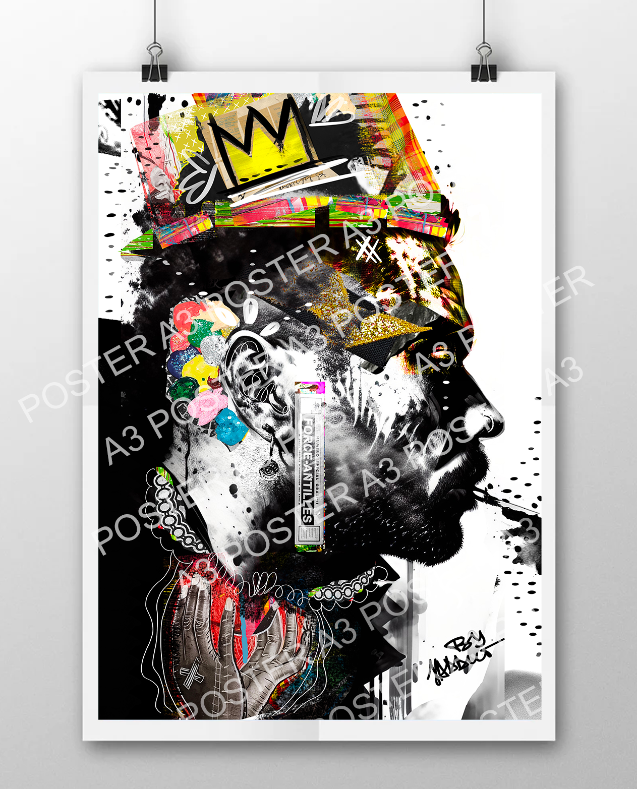 POSTER A3 "AKA" BY JADDICT