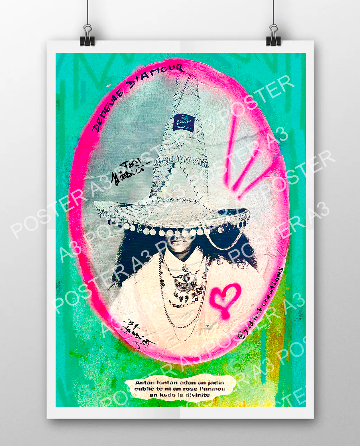 POSTER A3 "LITTLE BAKWA" BY JADDICT