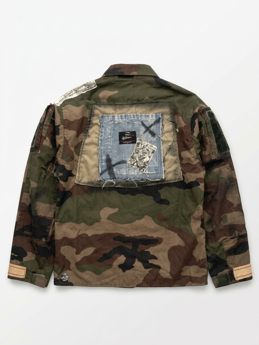 VESTE COLLAB JADDICT X LLAU M/L JEAN